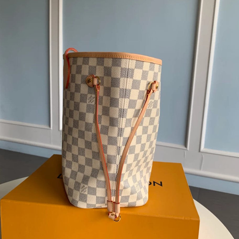 Louis Vuitton Neverfull MM Damier Azur Bag N41605