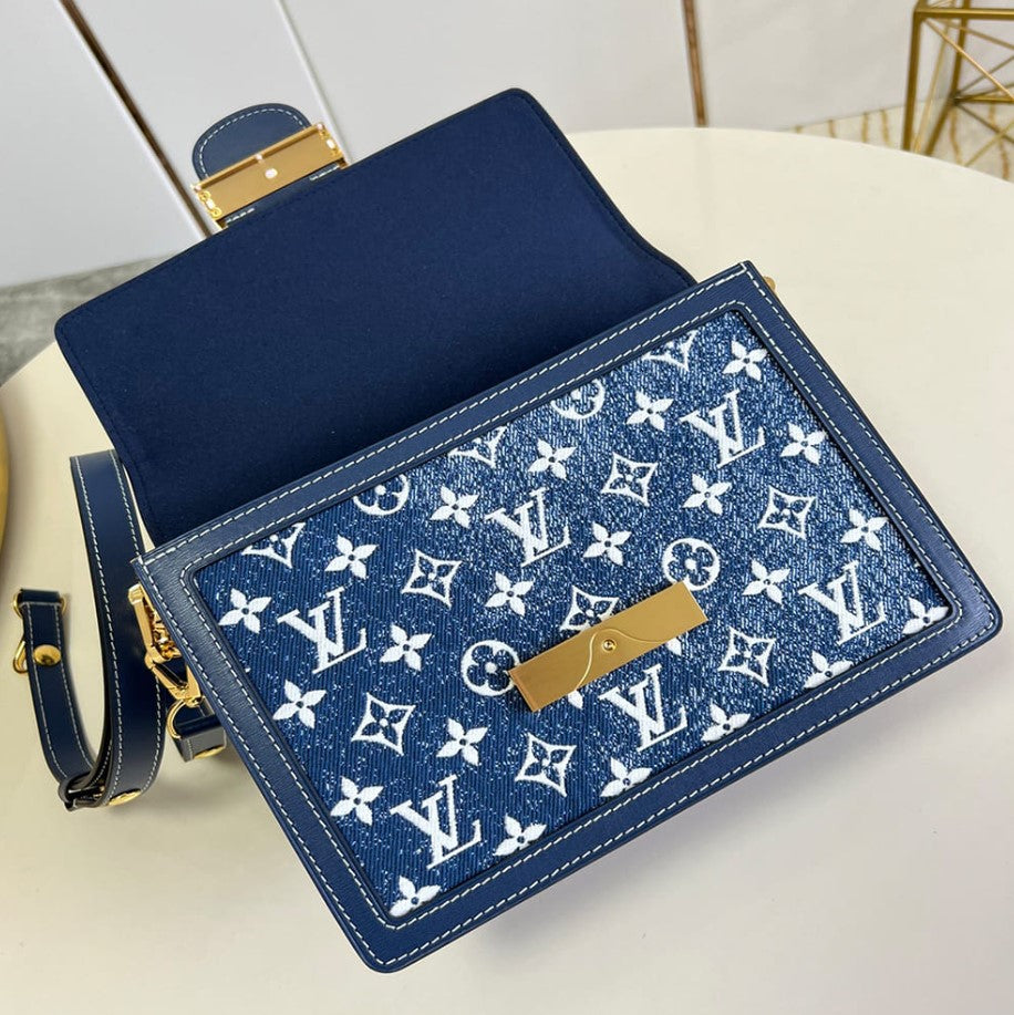 Louis Vuitton Dauphine MM Denim Bag M59631