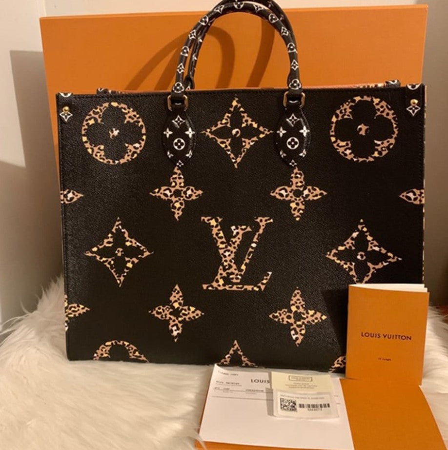 Louis Vuitton Onthego Jungle Giant Monogram Bag M44674
