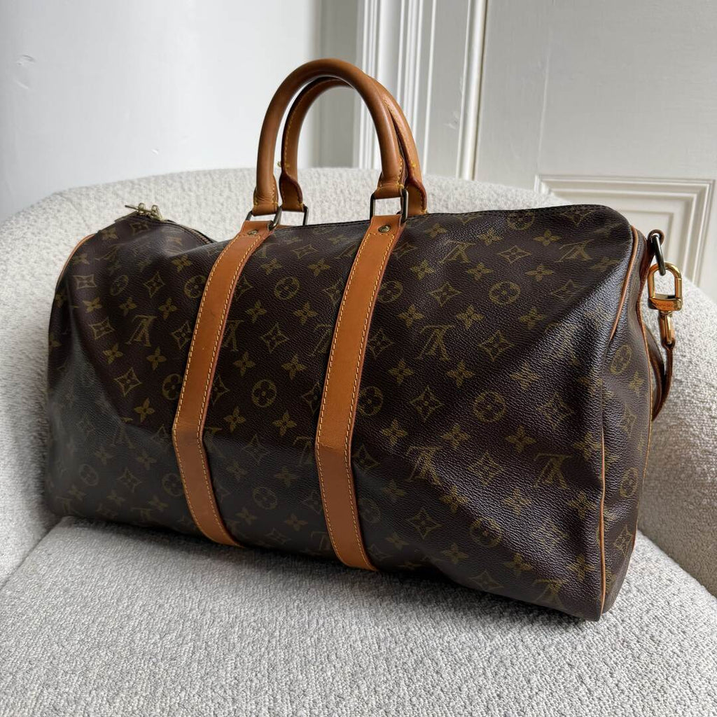 Louis Vuitton Monogram Keepall 45 Bandouliere