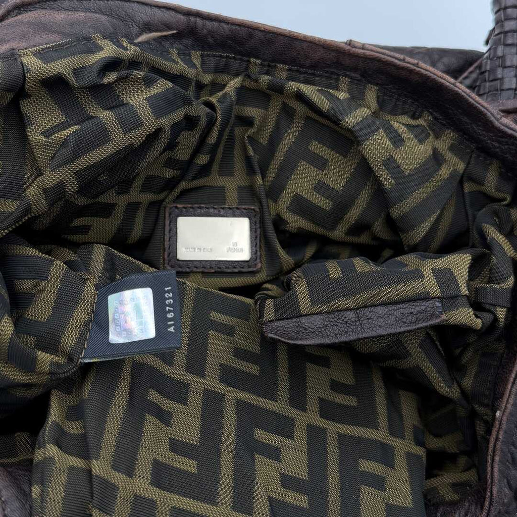Fendi Spy Dark Brown Handbag