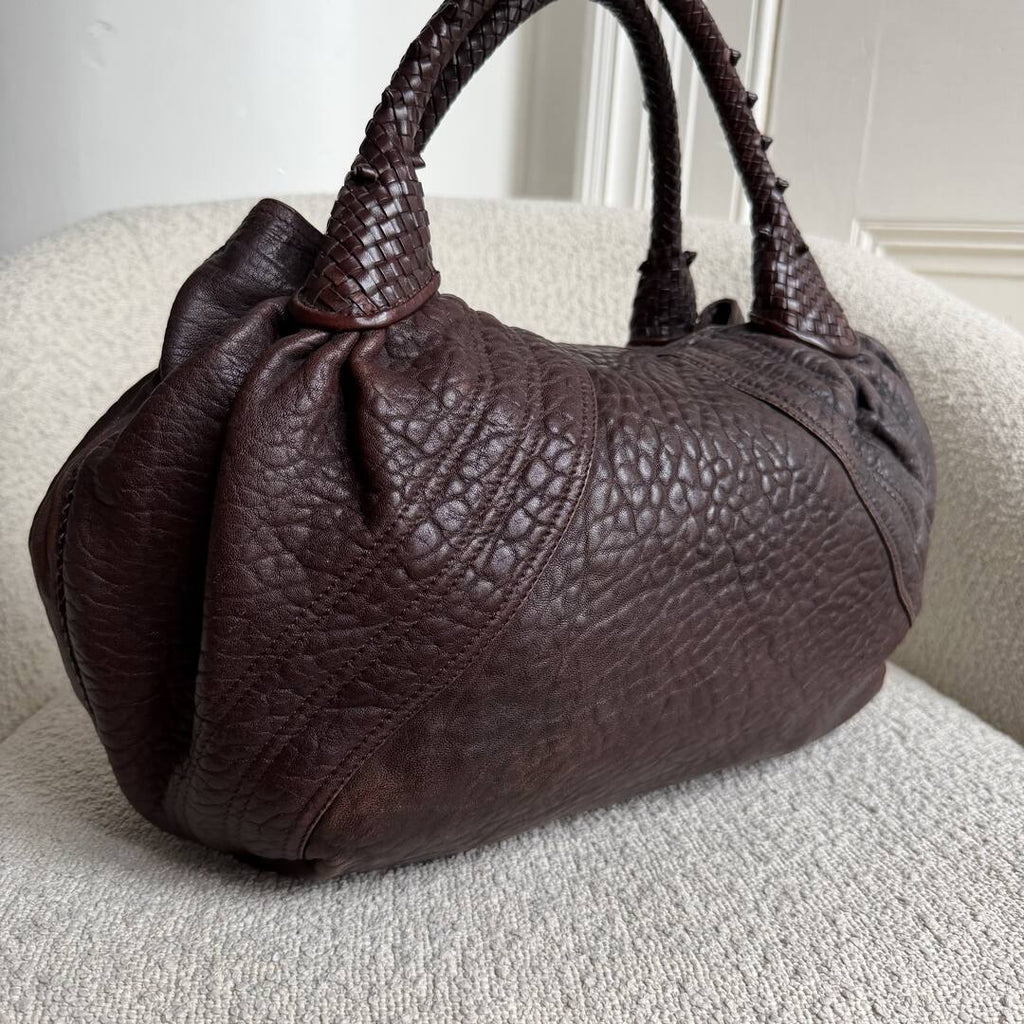 Fendi Spy Dark Brown Handbag
