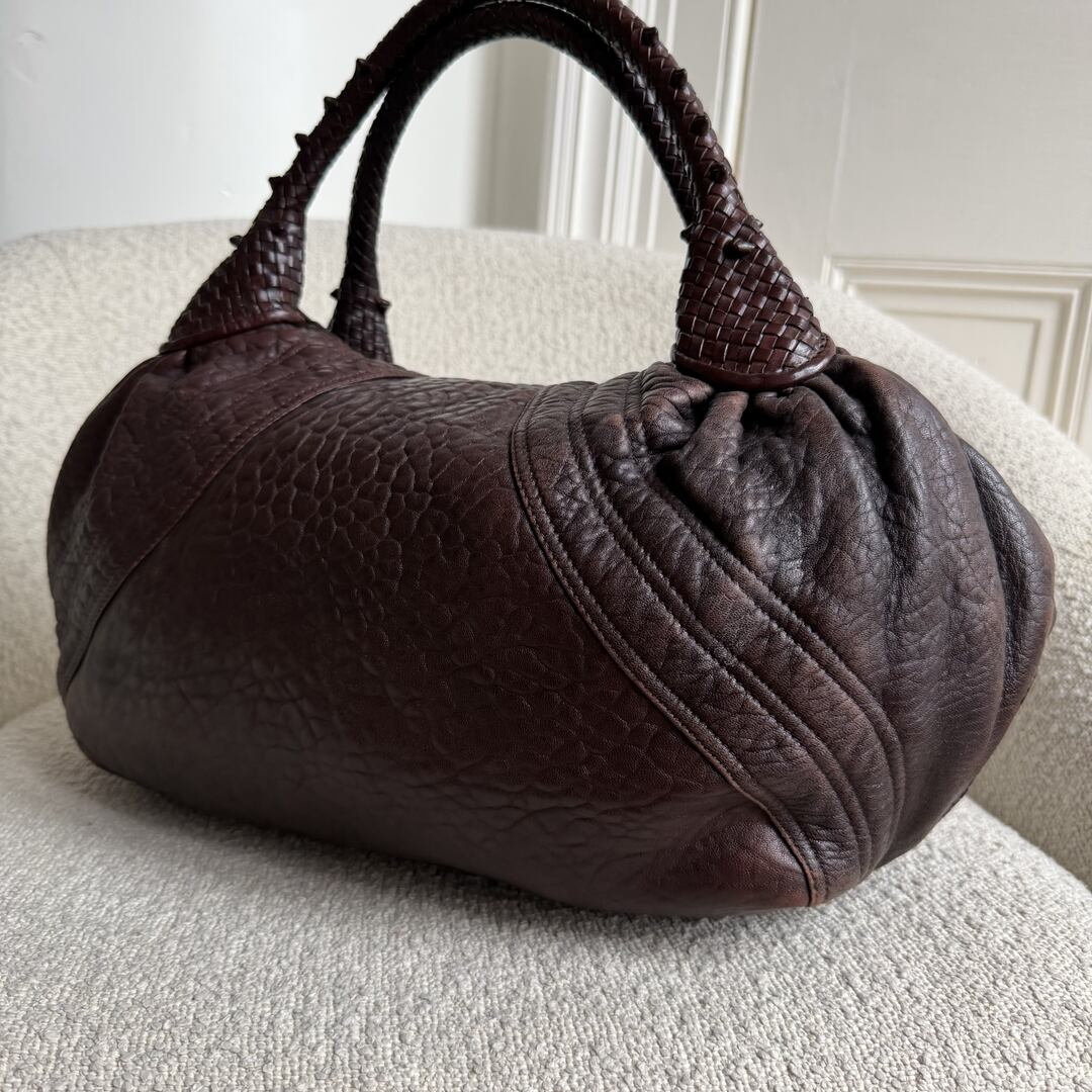Fendi Spy Dark Brown Handbag