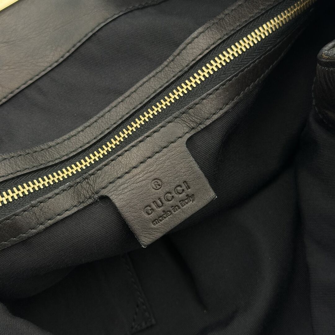 Gucci GG Canvas Indy Black Handbag
