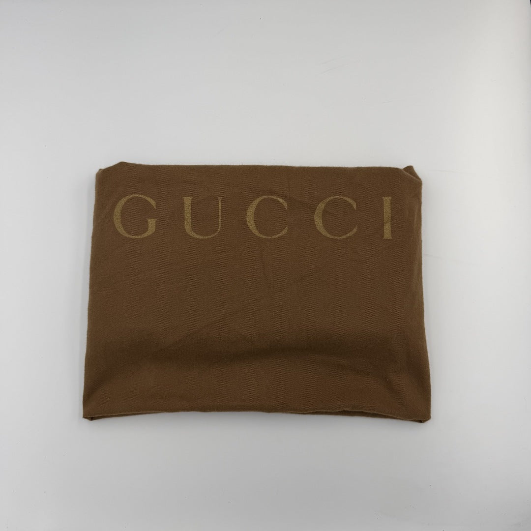 Gucci GG Canvas Abbey D Ring Brown Tote Bag