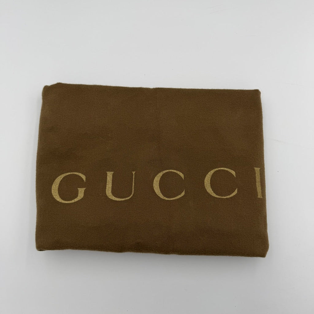 Gucci GG Canvas Peggy Brown Shouler Bag