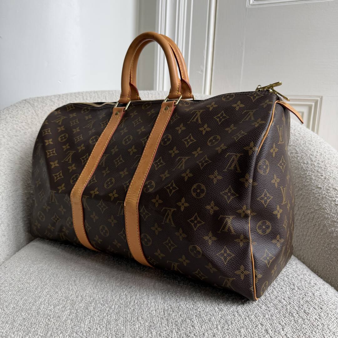 2001 Louis Vuitton Monogram Keepall 45